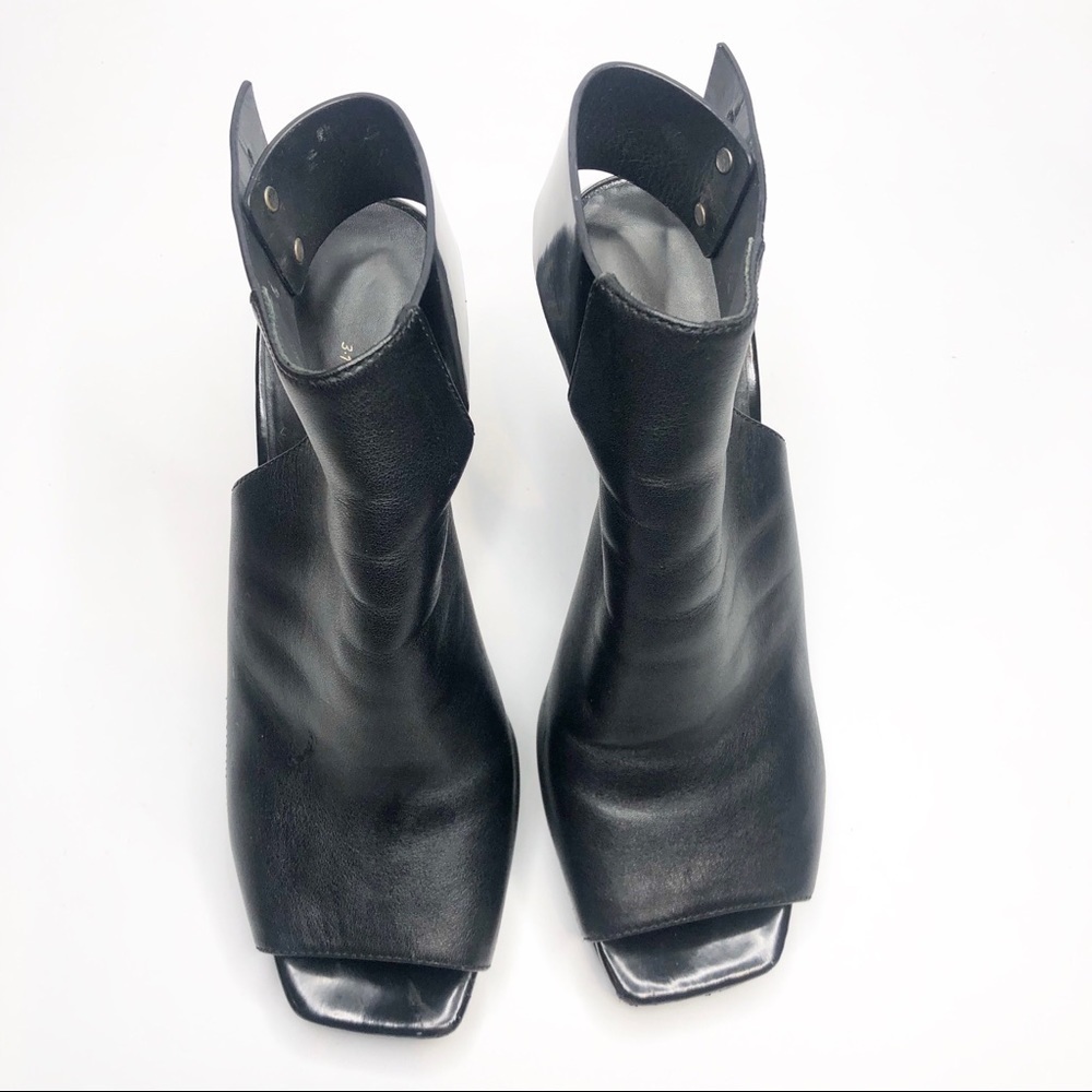 3:1 Philip Lim | Runway Juno High-Vamp Leather Sa… - image 3